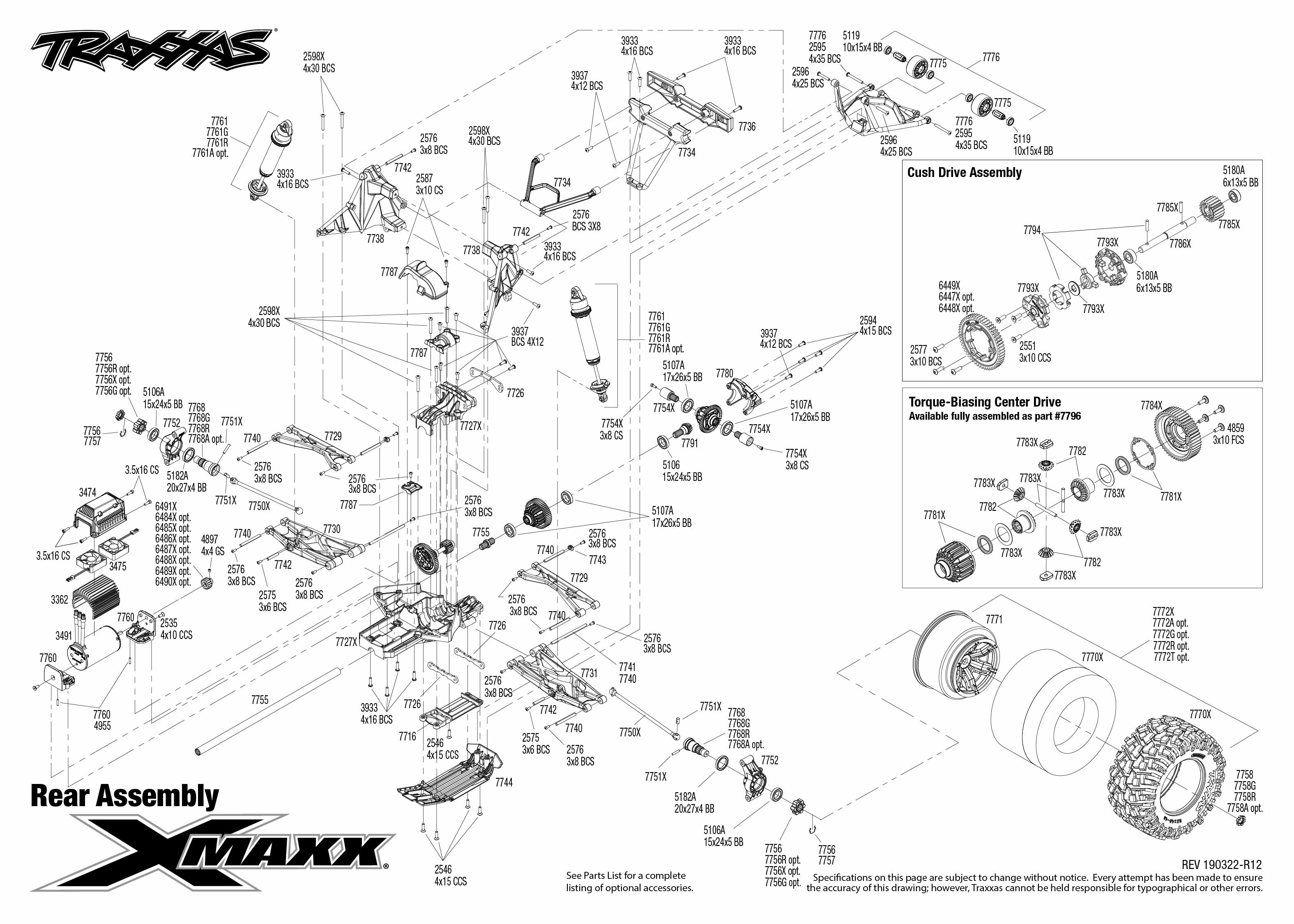 Documentation Officielle Traxxas XMaxx / Maxx / XRT XMAXXFR